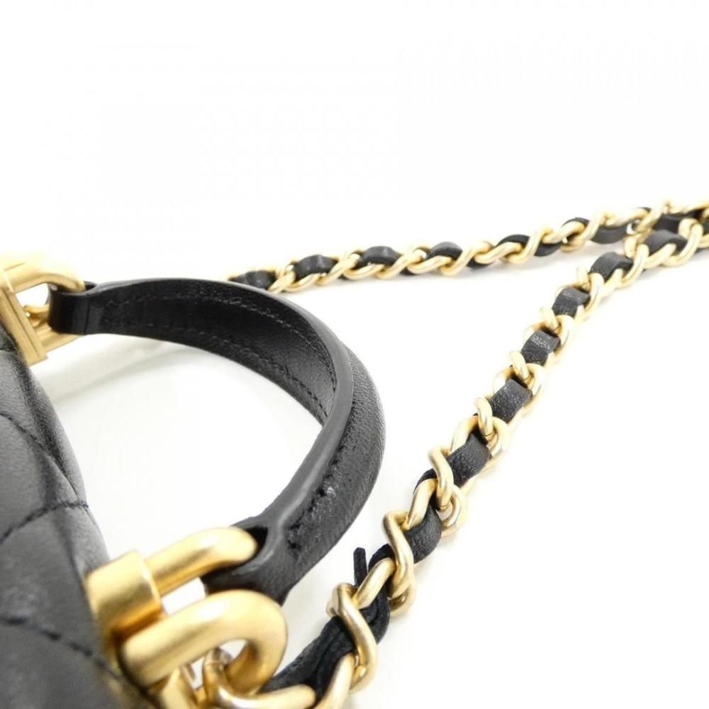 Chanel Chain Clutch Coin Case Lamb Black - Picture 4 of 5